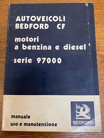 Libretto General Motors.    Bedford CF