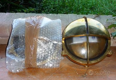 lampade fusione ottone  int , ext