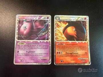 Lotto Carte Pokémon HGSS – Typhlosion Prime & Mew