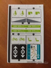 LEGO 60337 STICKERS ADESIVI NUOVI