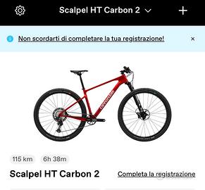 Cannondale scalpel ht2 carbon