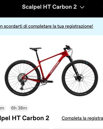 Cannondale scalpel ht2 carbon