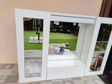 specchio contenitore/ mobiletto per bagno