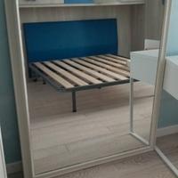 cameretta con letto matrimoniale 