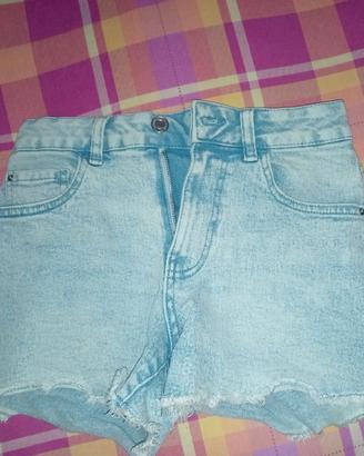 pantaloncino in jeans
