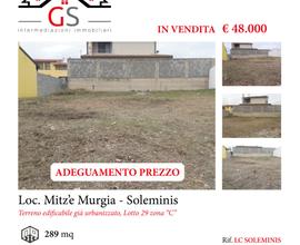 Soleminis - Lottizzazione Mitz'e Murgia