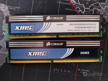 Memoria RAM Corsair DDR2 2048MB 800Mhz
