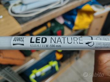 coppia tubi led nature 11w 590mm