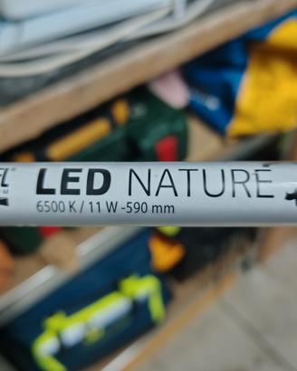 coppia tubi led nature 11w 590mm