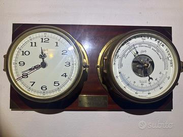 Orologio e barometro nautico