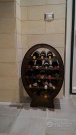 Cantinetta portabottiglie in Legno