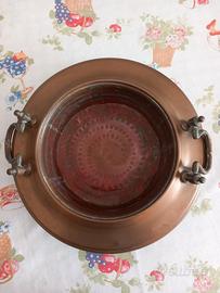 Braciere antico in rame