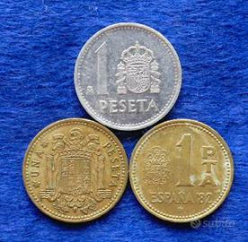 Pesetas Spagnole In Moneta