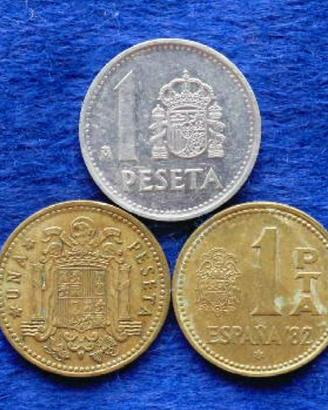 Pesetas Spagnole In Moneta
