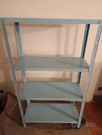 Scaffalatura ferro h132,5x30,5x76cm