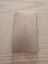 UGO BOSS Portabiglietti da visita/car. di credito 