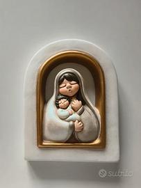 Madonna con Bambino THUN originale in ceramica