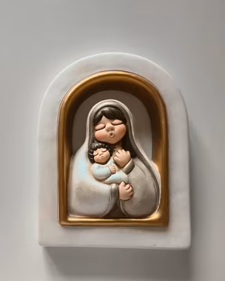 Madonna con Bambino THUN originale in ceramica