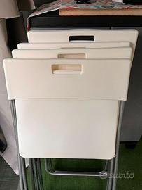4 sedie ikea  pieghevoli nuove con cartellino