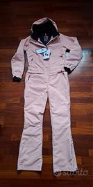 Tuta sci unico pezzo ragazza S (veste XS 12anni)