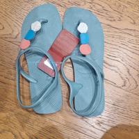 ciabatta infradito Havayanas donna verde timo41-42