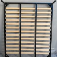 Rete matrimoniale  in doghe doppio asse 160x190