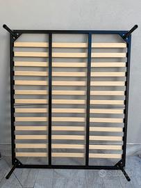 Rete matrimoniale  in doghe doppio asse 160x190