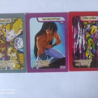 3 Carte I Cavalieri dello Zodiaco - Rare