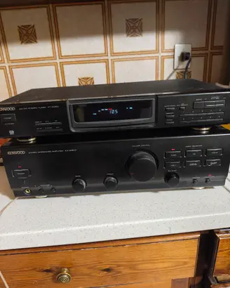 kenwood Ka-3060 ampli 190w+sinto Kt-2060l + teleco