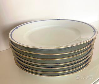 Set 7 Piatti Ceramica "Seltman Weiden Bavaria" Oro