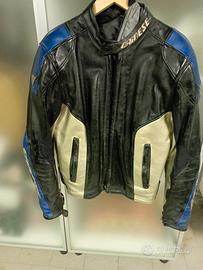 giubbotto moto pelle Dainese 