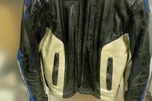 giubbotto moto pelle Dainese 