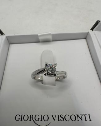 Anello solitario Giorgio Visconti