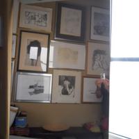 Specchio bagno vintage