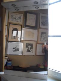 Specchio bagno vintage