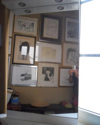 Specchio bagno vintage