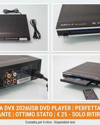 Lettore DVD Audiola DVX 2026USB