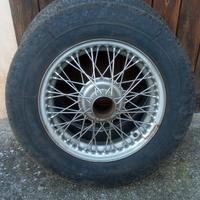 Coppia gomme 155 R15 chiodate per auto storiche