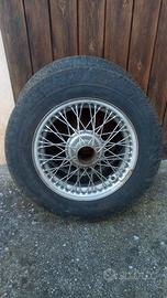 Coppia gomme 155 R15 chiodate per auto storiche