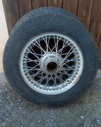 Coppia gomme 155 R15 chiodate per auto storiche