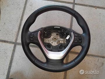 Volante In Pelle Per Bmw Serie 1 - 2 - 3 F20 - F30