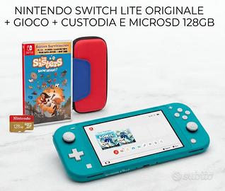 Console Originale Nintendo Switch Lite Verde + Acc