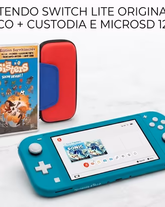 Console Originale Nintendo Switch Lite Verde + Acc