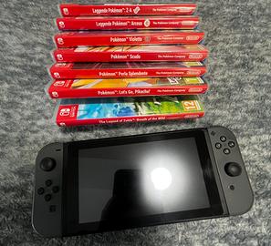 Nintendo Switch V2 + Bundle 7 Giochi