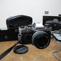 Olympus OM10 zuiko e due obiettivi tamron