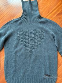 Maglione donna grigio Moschino Taglia S