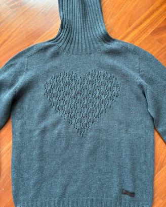 Maglione donna grigio Moschino Taglia S