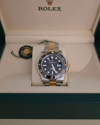 Rolex submariner acciaio e oro