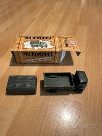 DEOMA MICROMODEL CAMION BEDFORD ARMY  NR.24 NUOVO