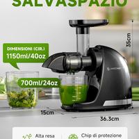 Estrattore Amzchef Slow Juicer ZM1501